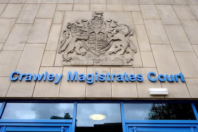 These are the latest results contributed by HM Courts Service, for cases from the Crawley area. Picture contributed