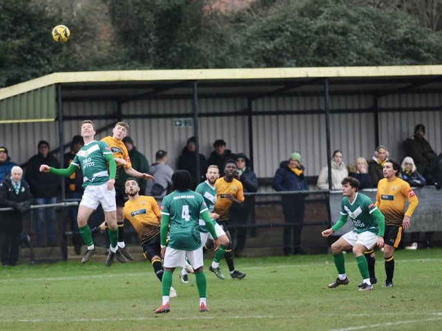 Littlehampton Town take on Ashford United in the Isthmian south east division
