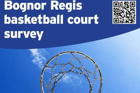 A basketball court could be built in a Bognor Regis park.