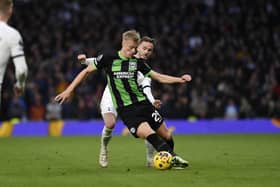 Tottenham Hotspur midfielder James Maddison described their victory over Brighton as ‘a bit of relief actually’. (Photo by Jon Rigby)