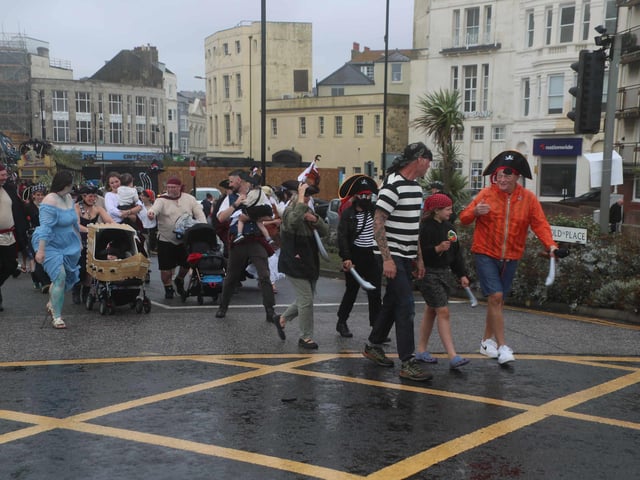 Hastings Pirate Day 2025. Photo by Roberts Photographic.