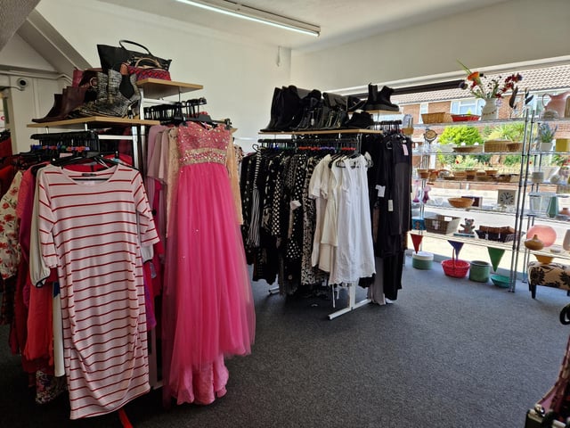 Influencer Jen Graham, aka Charity Shop Girl, officially opens Guild Care's new Goring Road Superstore and Donation Centre, the charity's 15th shop in West Sussex
