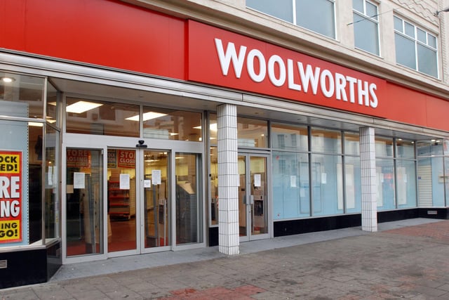 Worthing's Woolworths had closed earlier in 2009