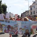 BHT Sussex staff at Pride Festival