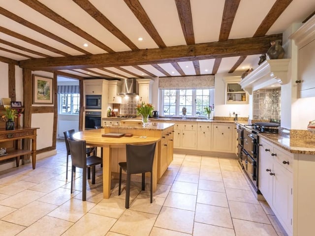 The home has a generous kitchen/breakfast room
