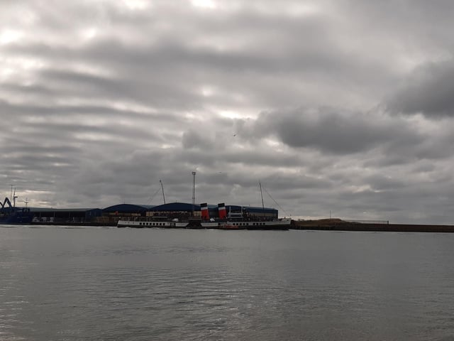 Amazing, stunning, emotional - the large crowd that stood on Kingston Beach to watch the world’s last seagoing paddle steamer make its inaugural visit to Shoreham was visibly moved by the sight of the Waverley making its way in and out of the harbour on Wednesday, September 13.