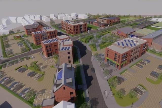 The 1,600 Whitehouse Farm development is also included in the plan.
