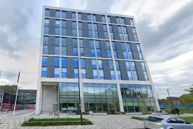 Crawley town hall building half empty two years after opening