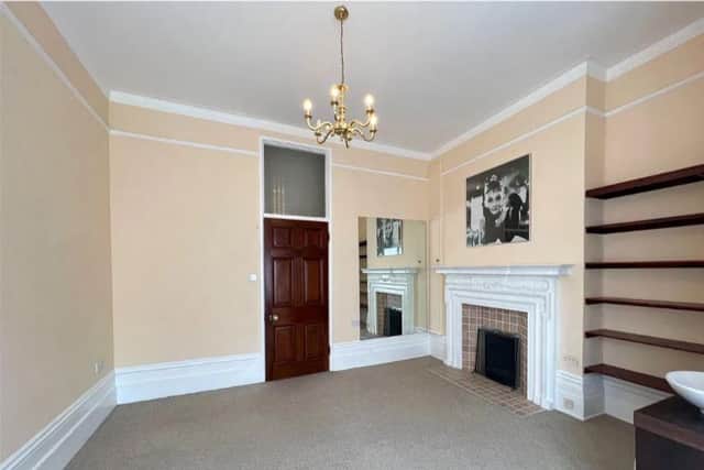 This two bedroom flat, in Blackwater Road, is on the market for £495,000