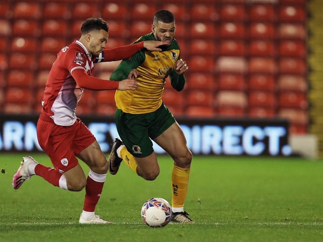 The best of the action from the pitch and the stands from Horsham's 3-3 draw at Barnsley in the FA Cup first round