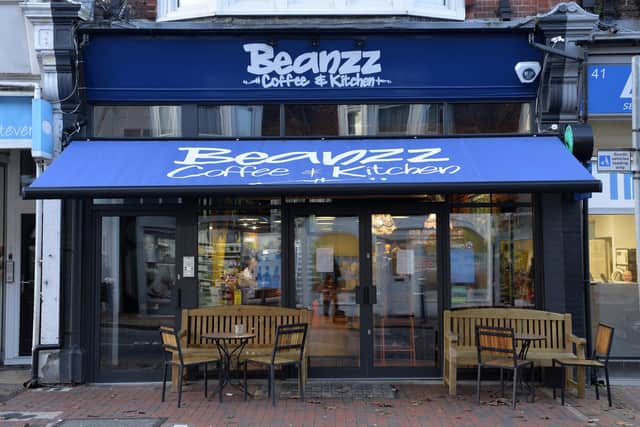 Beanzz Coffee and Kitchen in Grove Road, Eastbourne (Picture from Jon Rigby)