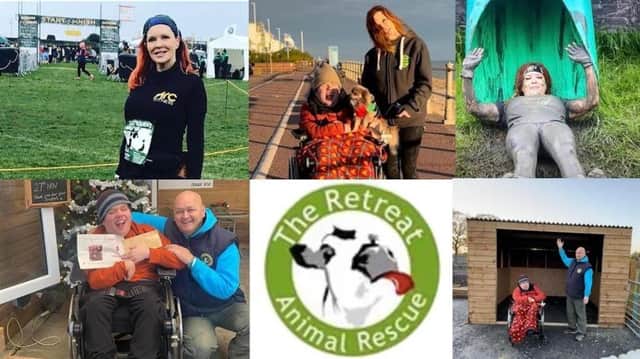 Jake and Becky Davis raise funds for The Retreat Animal Rescue 