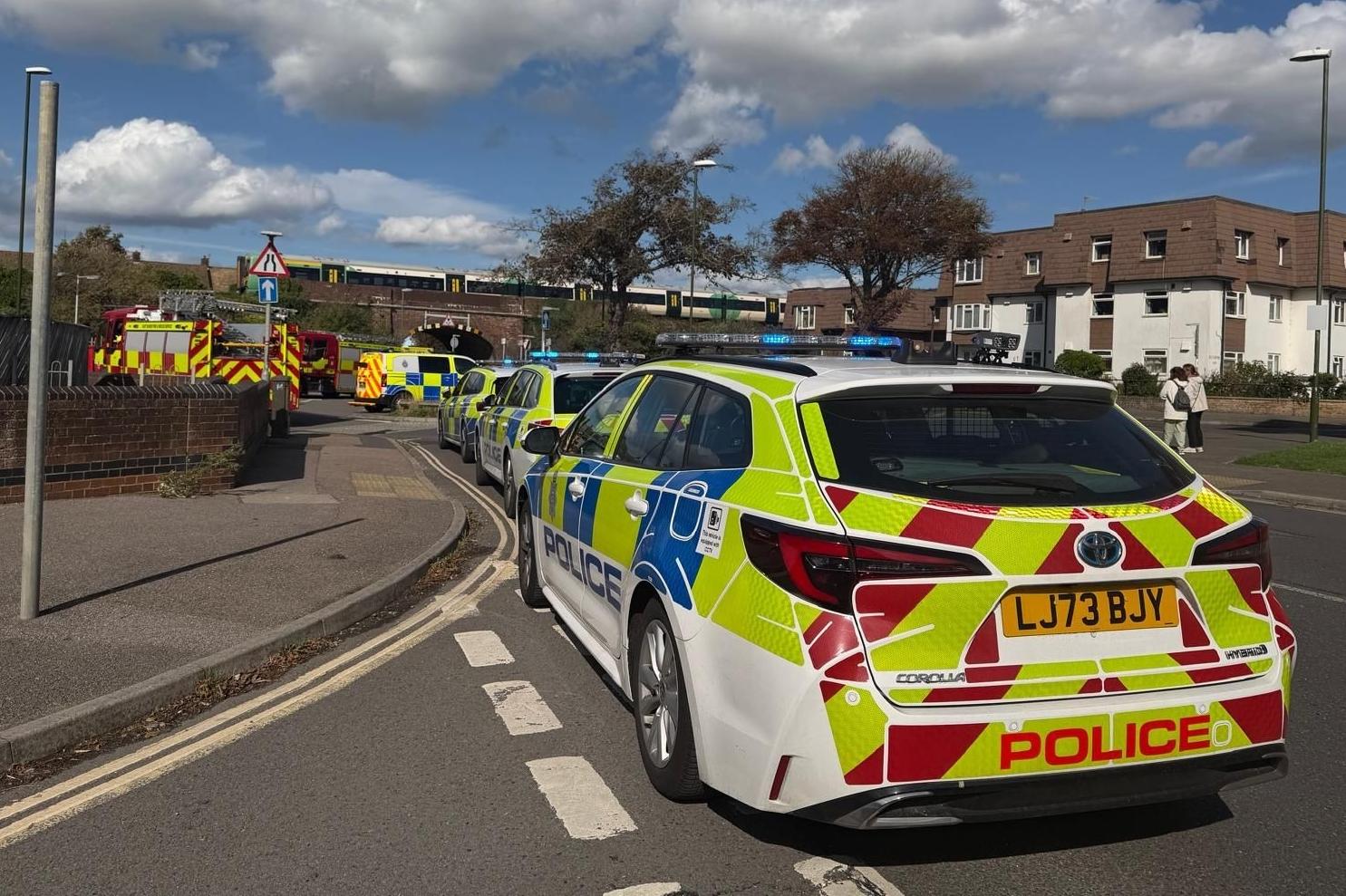 Southern Rail: Train disruption continues in Sussex amid person's death