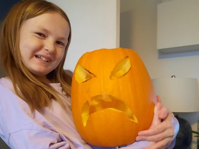 Pumpkin picture provided by Jade Moore