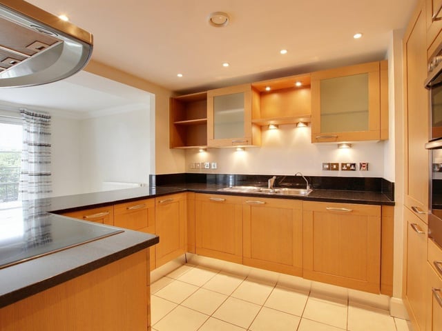 This two-bedroom flat at Warnes, Steyne Gardens, Worthing, has two bathrooms and two reception rooms. It has just come on to the market with Michael Jones Estate Agents at £525,000.