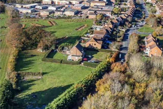 An application has been put forward for the potential building of nine new houses in Hailsham.