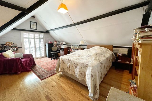 This quirky detached house has heaps of character and the agents highly recommend viewing to avoid missing out, as the layout makes it unique and a real must-see home
