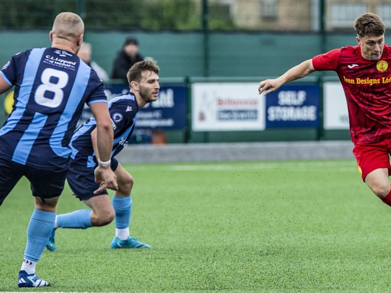 Newhaven v Crowborough Athletic in the SCFL premier
