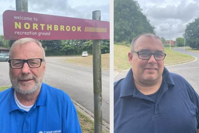 Worthing Northbrook councillors Sean McDonald and Russ Cochran have told of their pride for the area