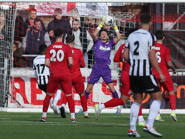 Worthing take on Bath City in front of the TNT Sports cameras at Woodside Road
