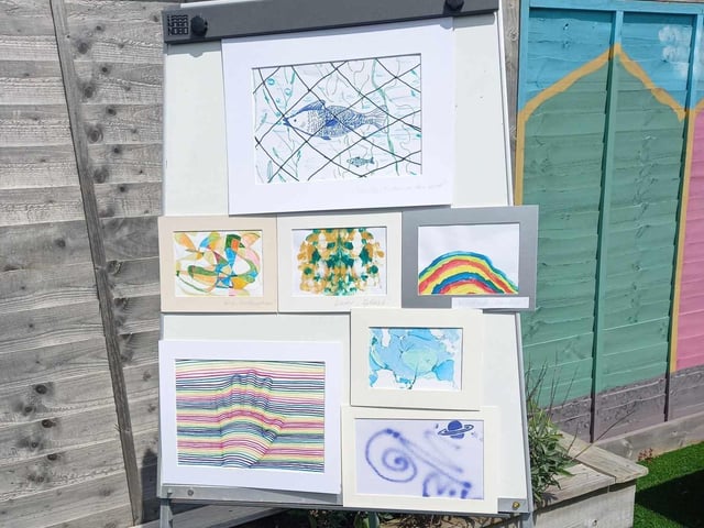 The power of art therapy was demonstrated at St Winefrides Residential Home in Littlehampton, as the community was invited in for the annual exhibition
