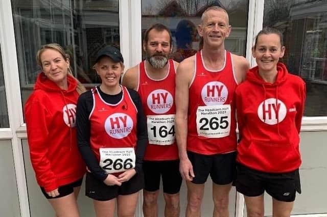 HY Runners at the Headcorn Half Marathon