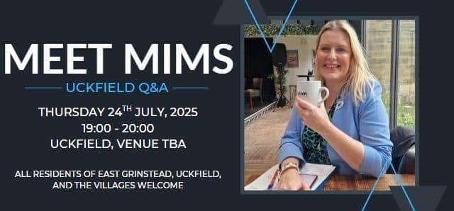 Uckfield Meet Mims event in July 2025