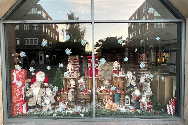 A pop-up Christmas shop has opened in Horsham. Photo: Sussex World