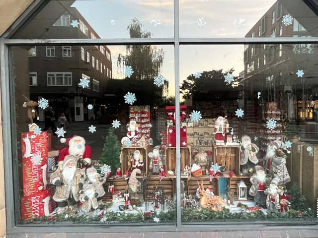 A pop-up Christmas shop has opened in Horsham. Photo: Sussex World