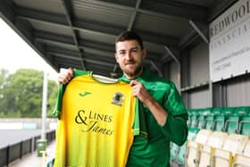 Experienced EFL striker Ashley Nadesan has signed for Horsham. Picture courtesy of Horsham FC