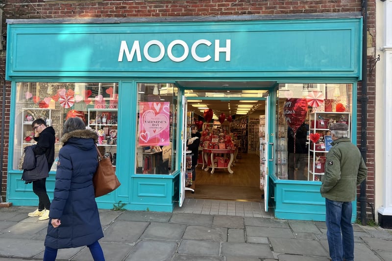 Mooch in Chichester with a lovely shop front.