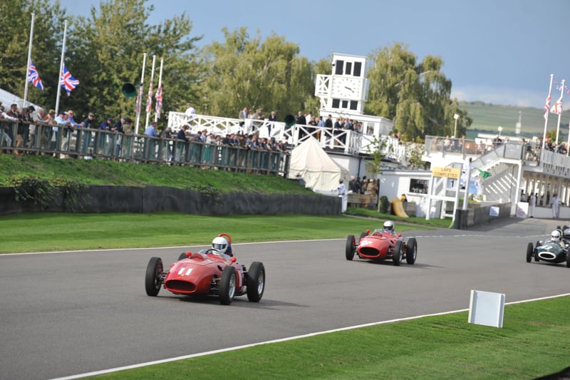 The Man from UNCLE were filmed at Goodwood motor circuit. These are pictures from Goodwood Revival.