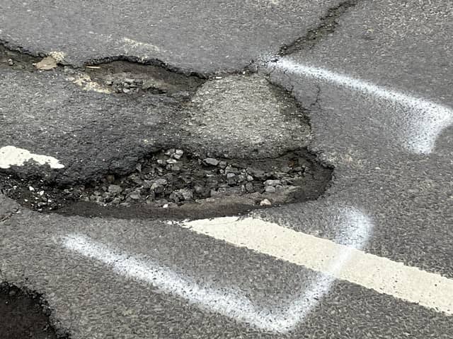 West Sussex County Council has paid out nearly £38,000 over the past year in compensation for vehicles damaged by potholes