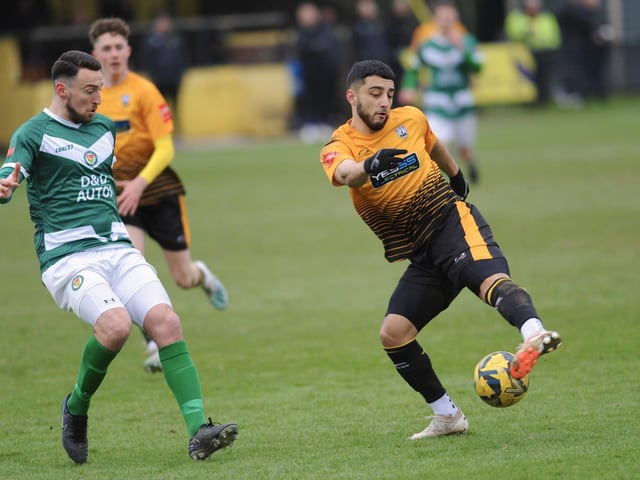 Littlehampton Town take on Ashford United in the Isthmian south east division