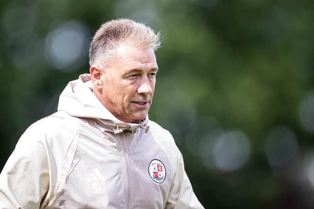 Crawley Town boss Scott Lindsey is looking forward to getting back in front of a packed house at the Broadfield Stadium when they face Crystal Palace this week. Picture: Eva Gilbert