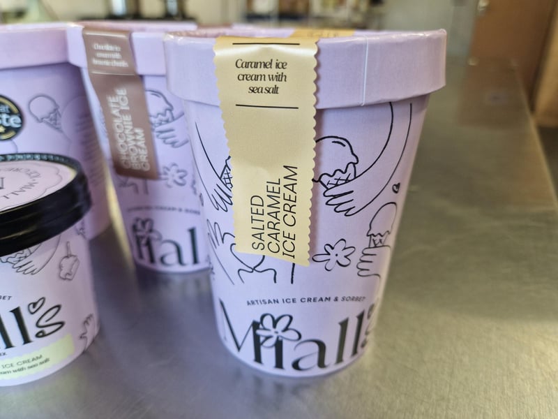 Hannah Miall runs Miall's artisan ice cream and sorbet company from East Sussex
