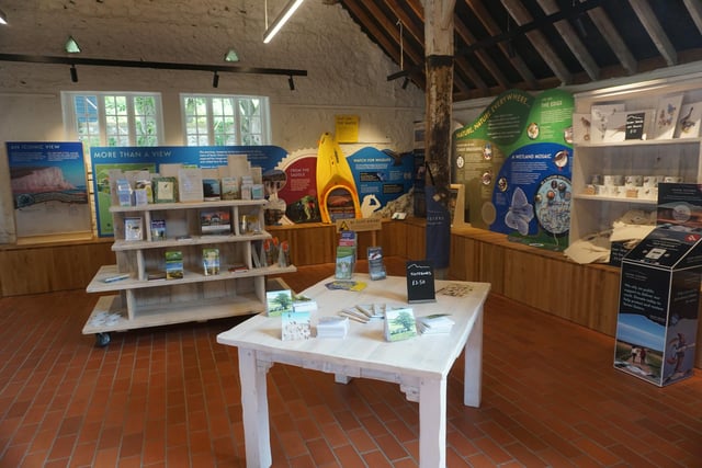 Inside the visitor centre (photo by SDNPA)