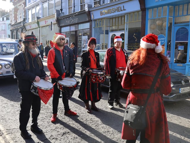 The funeral of Pat Fisher on February 1 2024. Photo by Andrew Clifton taken in Kiings Road.
