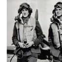 Fighter pilots Percy Burton (right) and James Meaker (left) Photo: Contributed