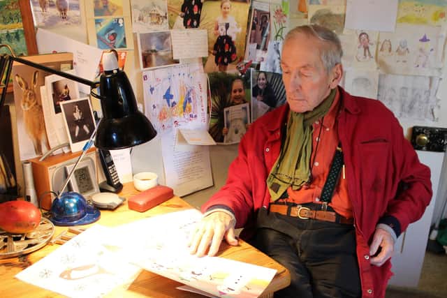 The late author and illustrator Raymond Briggs was a patron of Sussex children's hospice Chestnut Tree House
