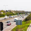 There will be a second weekend slip lane closure at the M25 Junction 11 near Chertsey this weekend. Picture courtesy of Surrey County Council