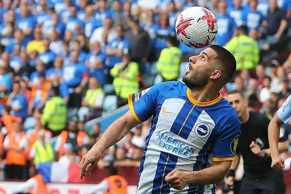 Brighton's German striker Deniz Undav looks set to seal a move away from the Amex Stadium
