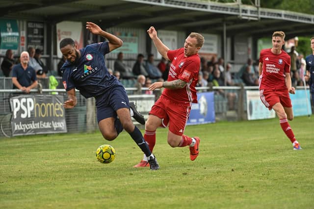 Hassocks FC v Beckenham Town, FA Cup preliminary round