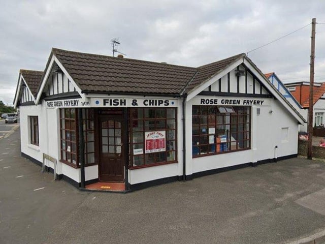 Rose Green Fryery, 105 Rose Green Road, Bognor Regis PO21 3ED England+44 1243 264745 (credit Google Images)