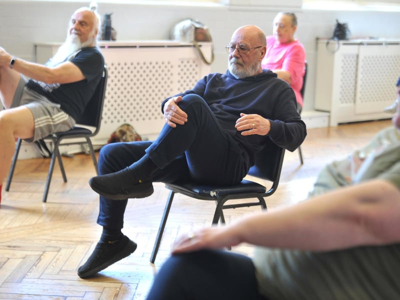 Chair-based yoga at the Sidney Walter Centre with Active Worthing Wellbeing Centre