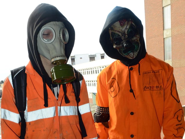 Zombies came to Worthing in November, 2013