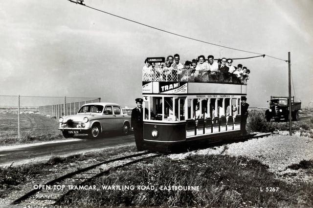 The tram ran between Princes Park and the Crumbles