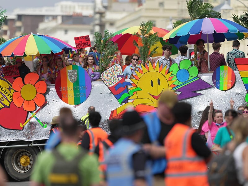 Scenes from Brighton & Hove Pride 2024 on Saturday, August 3