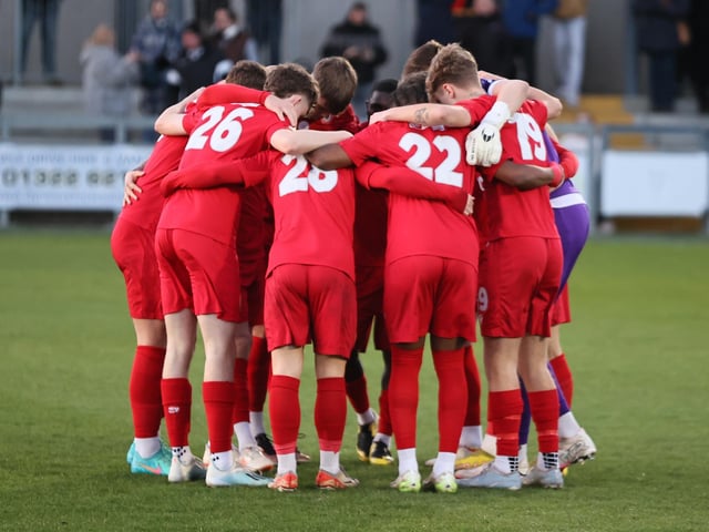 Action from Worthing's win at Dartford