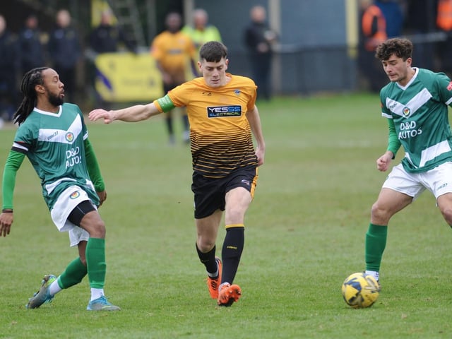 Littlehampton Town take on Ashford United in the Isthmian south east division